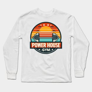 POWER HOUSE GYM Long Sleeve T-Shirt